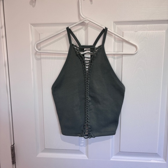 Fabletics Ribbed Seamless Braided Tank - Picture 5 of 8